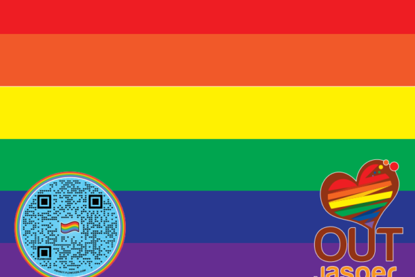 New OUT Jasper Rainbow Decal